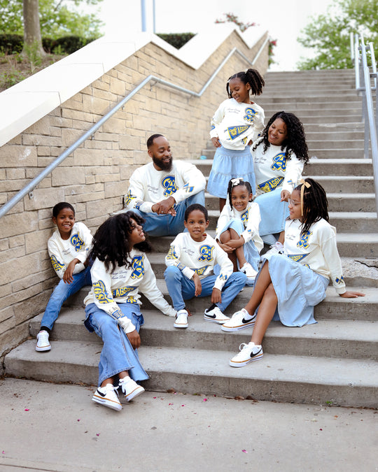North Carolina A&T – NCAT Aggie LOGO-Land Unisex Sponge Cotton HBCU Family Sweatshirt