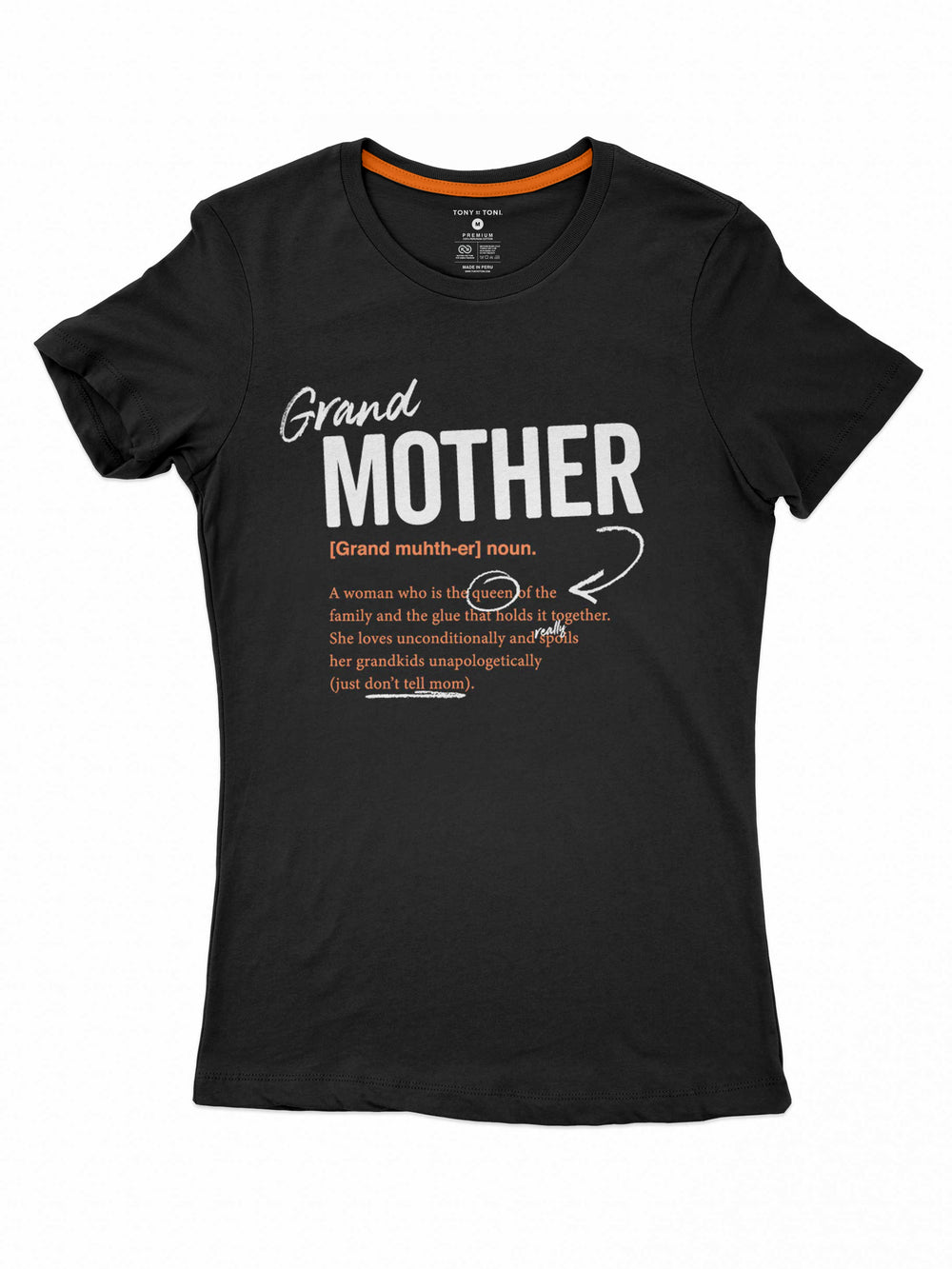 Grandmother logo 2.0 matching family t-shirt