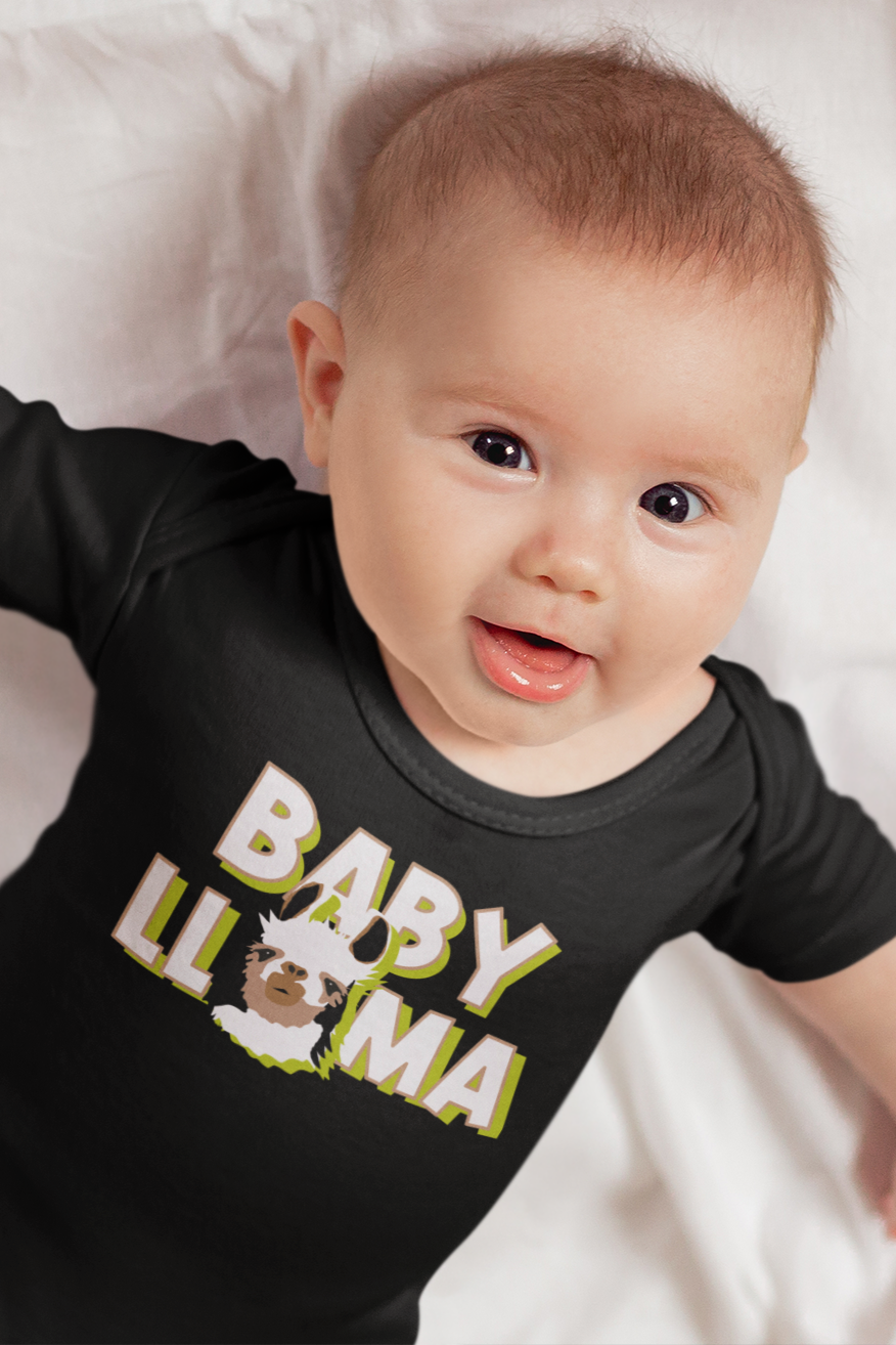 Baby Llama - Matching Llama Family Bodysuit