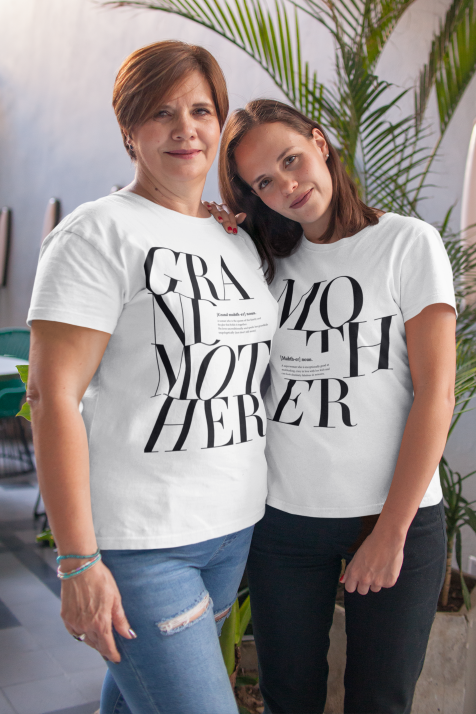 Grandmother logo Remix T-shirt