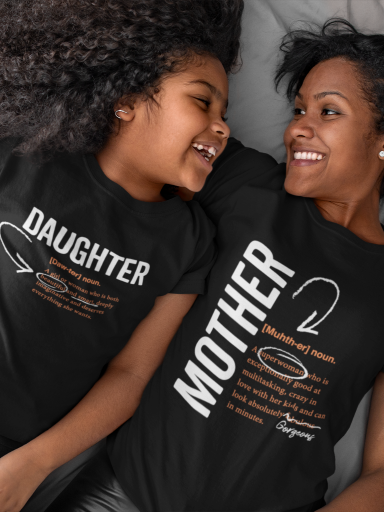 Mother logo 2.0 matching family t-shirt