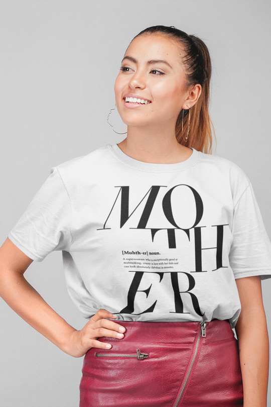 Mother logo Remix T-shirt