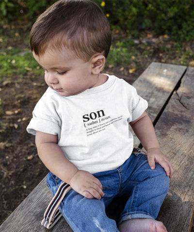 Onesie Son Logo Infant Onesie- Matching Family (FINAL SALE) - Tony by Toni