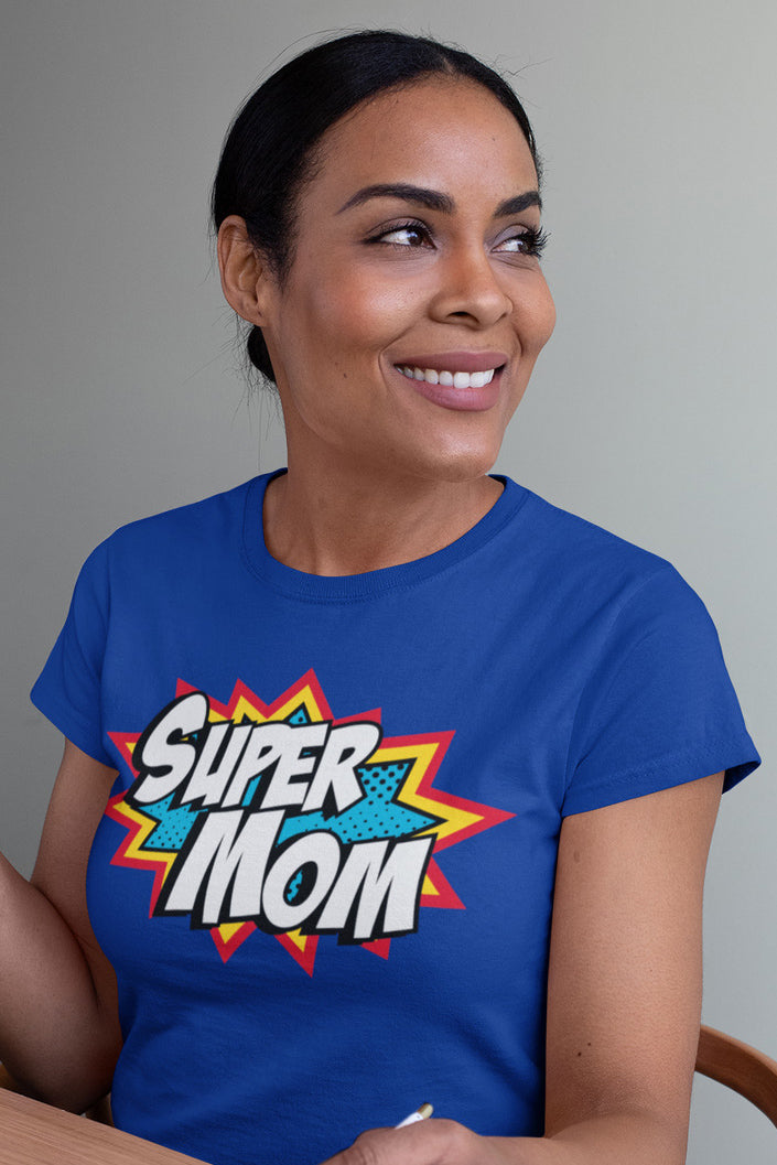 Super mom slogan t-shirt (FINAL SALE)