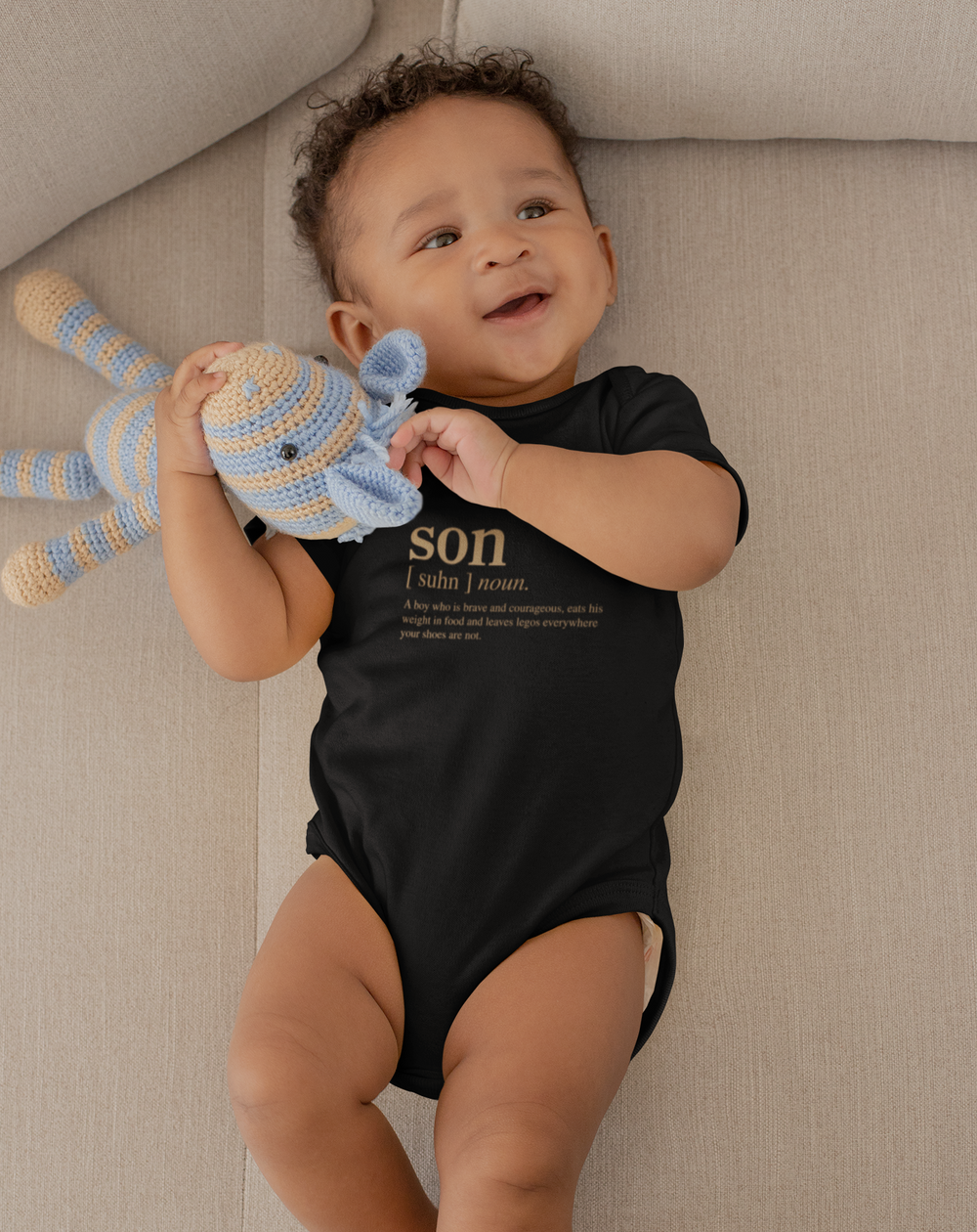 Son Logo Infant Onesie-  Matching Family (FINAL SALE)