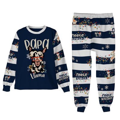 S / Papa Llama Pajamas Papa Llama - Men's Matching Family Pajamas - Tony by Toni