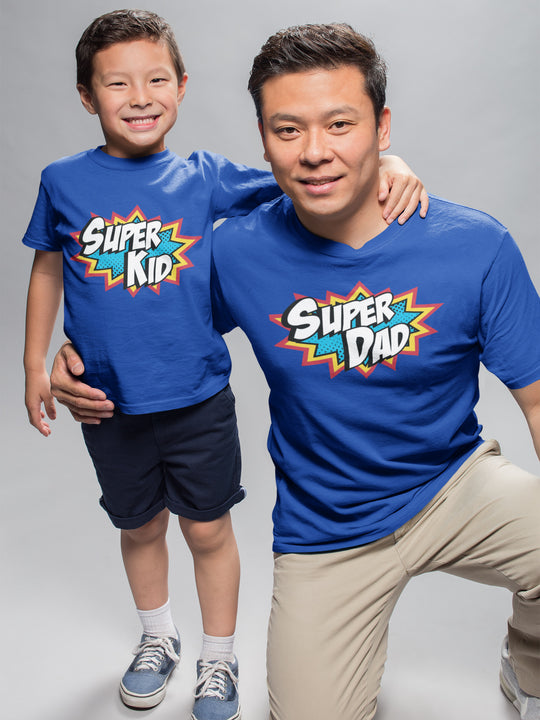 Super dad slogan t-shirt (FINAL SALE) - Tony by Toni